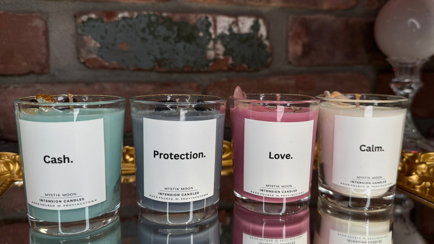 CALM. Intention candle by Mystik Moon