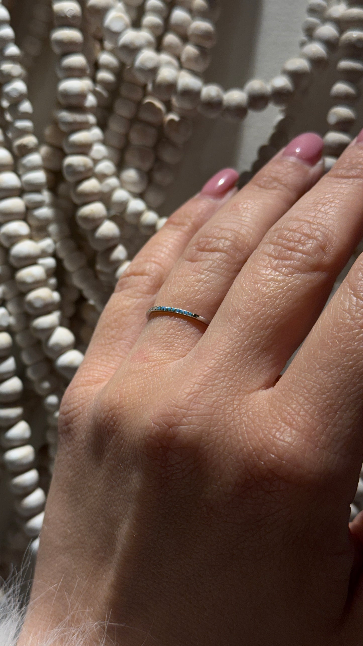 Skyline silver ring