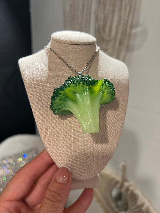 Broccoli necklace