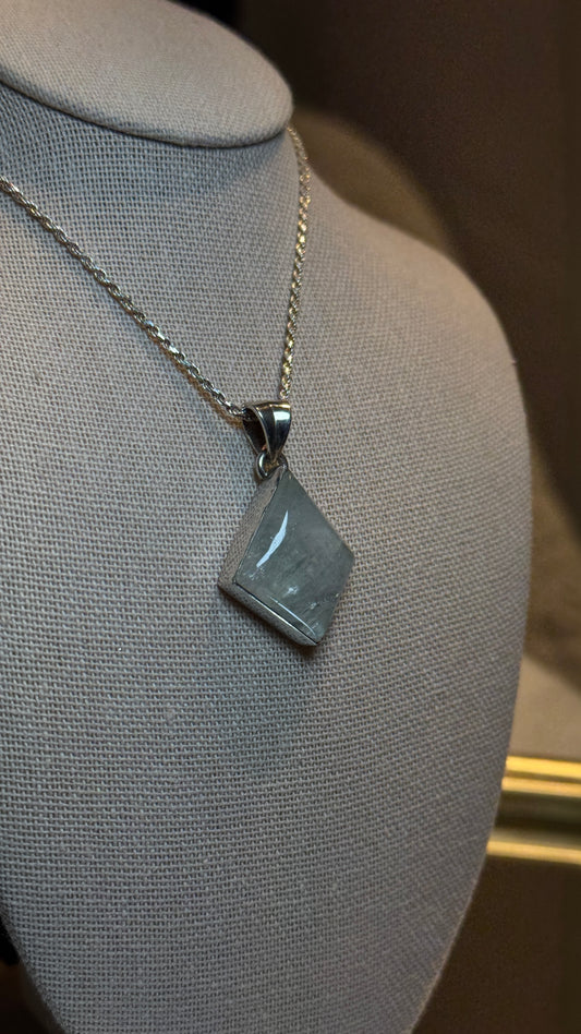 Abstract Moonstone Pendant