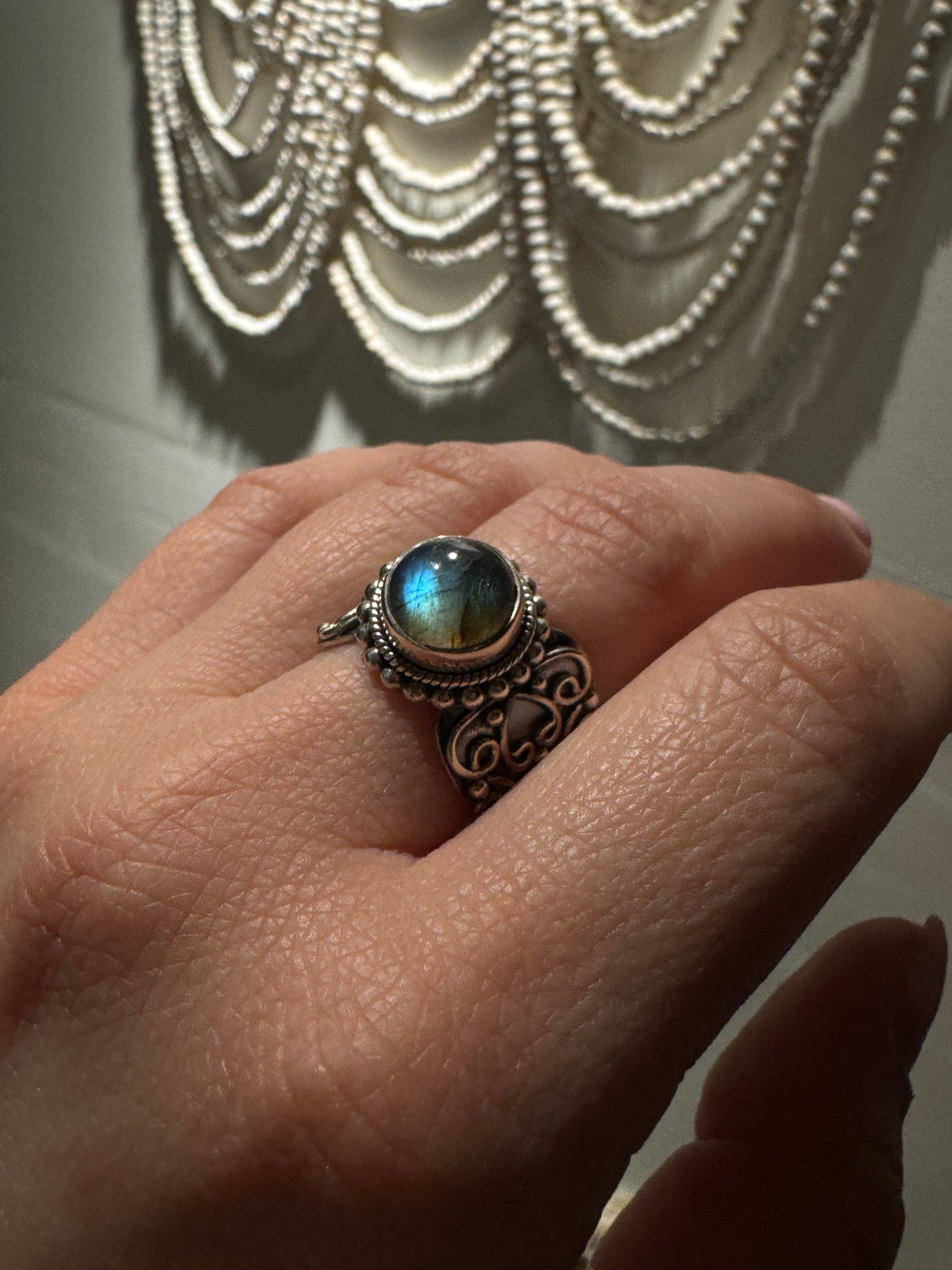 Fairy tale Labradorite Ring