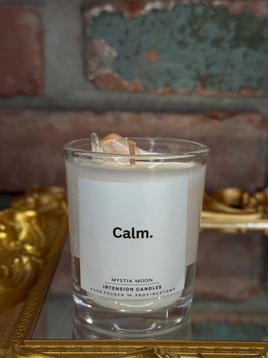 CALM. Intention candle by Mystik Moon