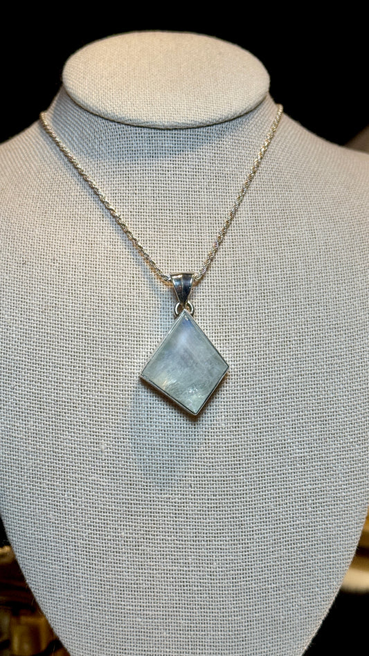 Abstract Moonstone Pendant
