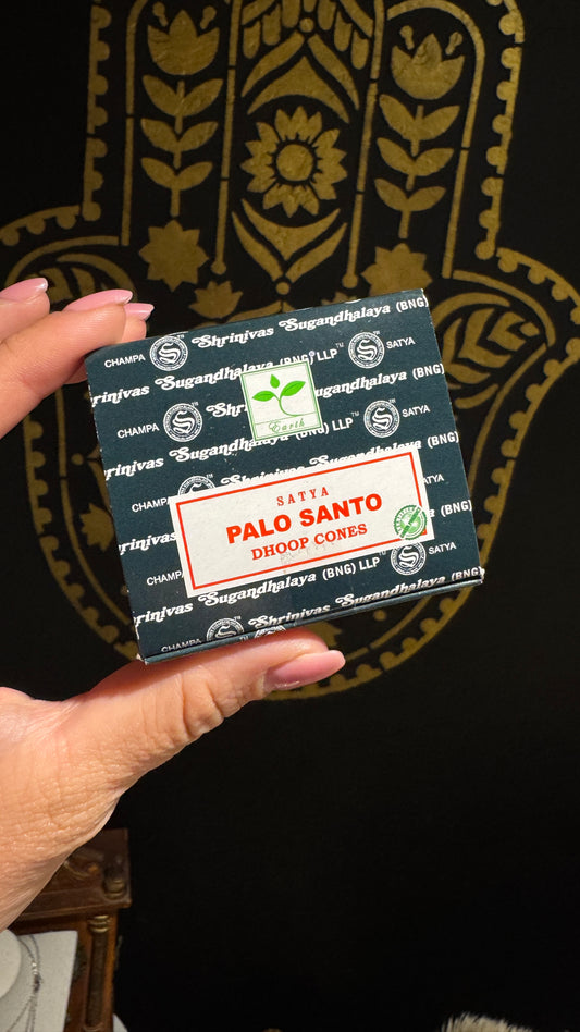 Palo Santo cone incense