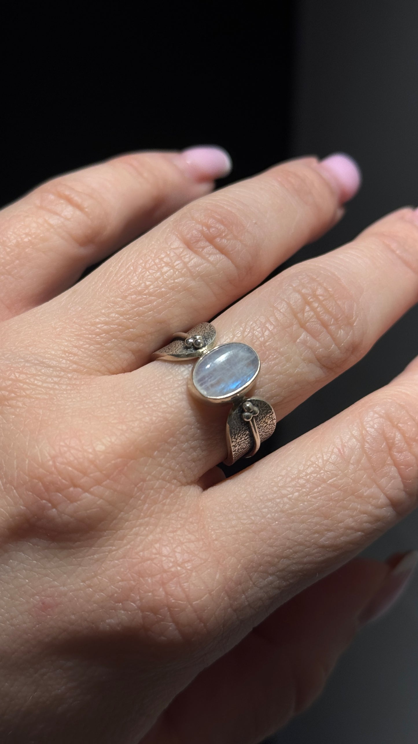 MOROCCO moonstone ring (small)