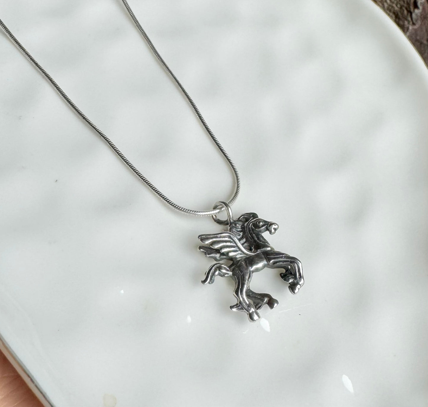 Pegasus Silver Pendant