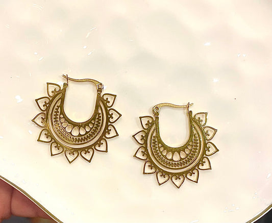 Persian Gold Earrings