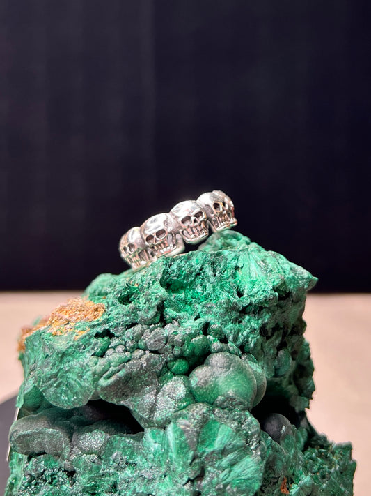 SKULL TEAM masculine ring