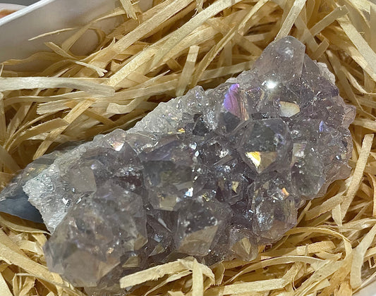Amethyst Aura Cluster