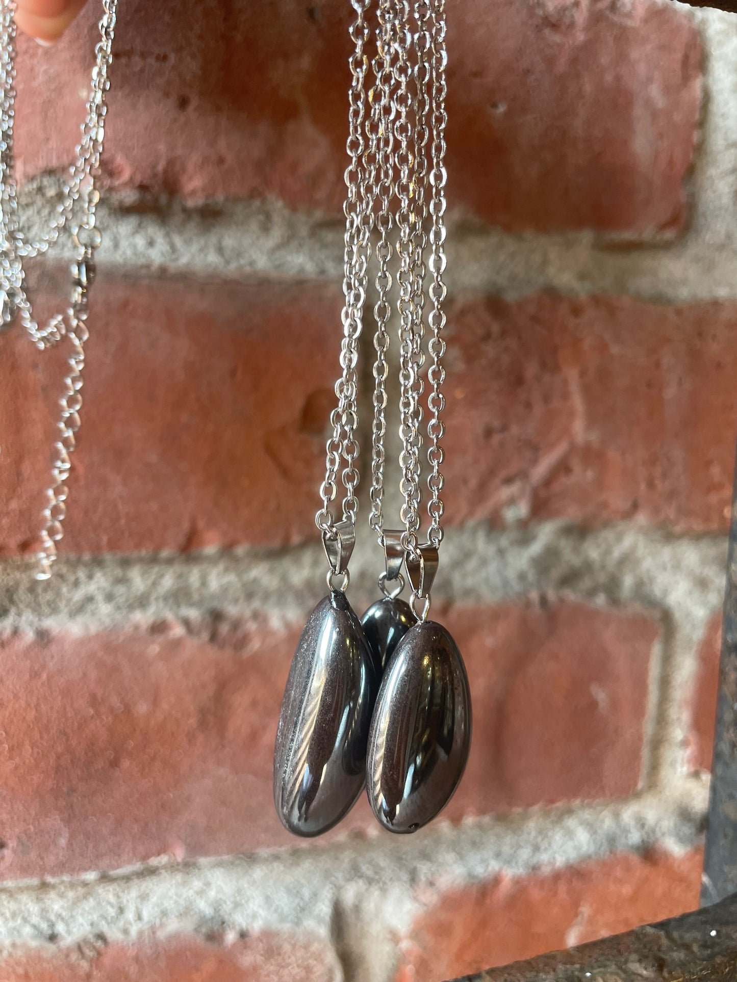 Oval Crystal Necklace
