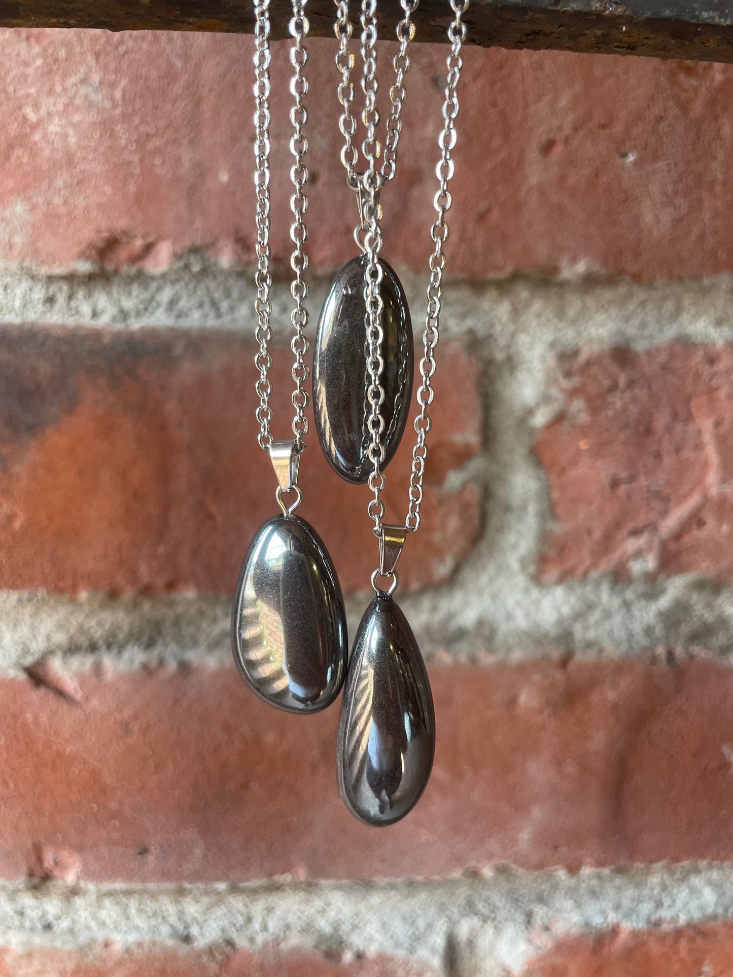 Oval Crystal Necklace