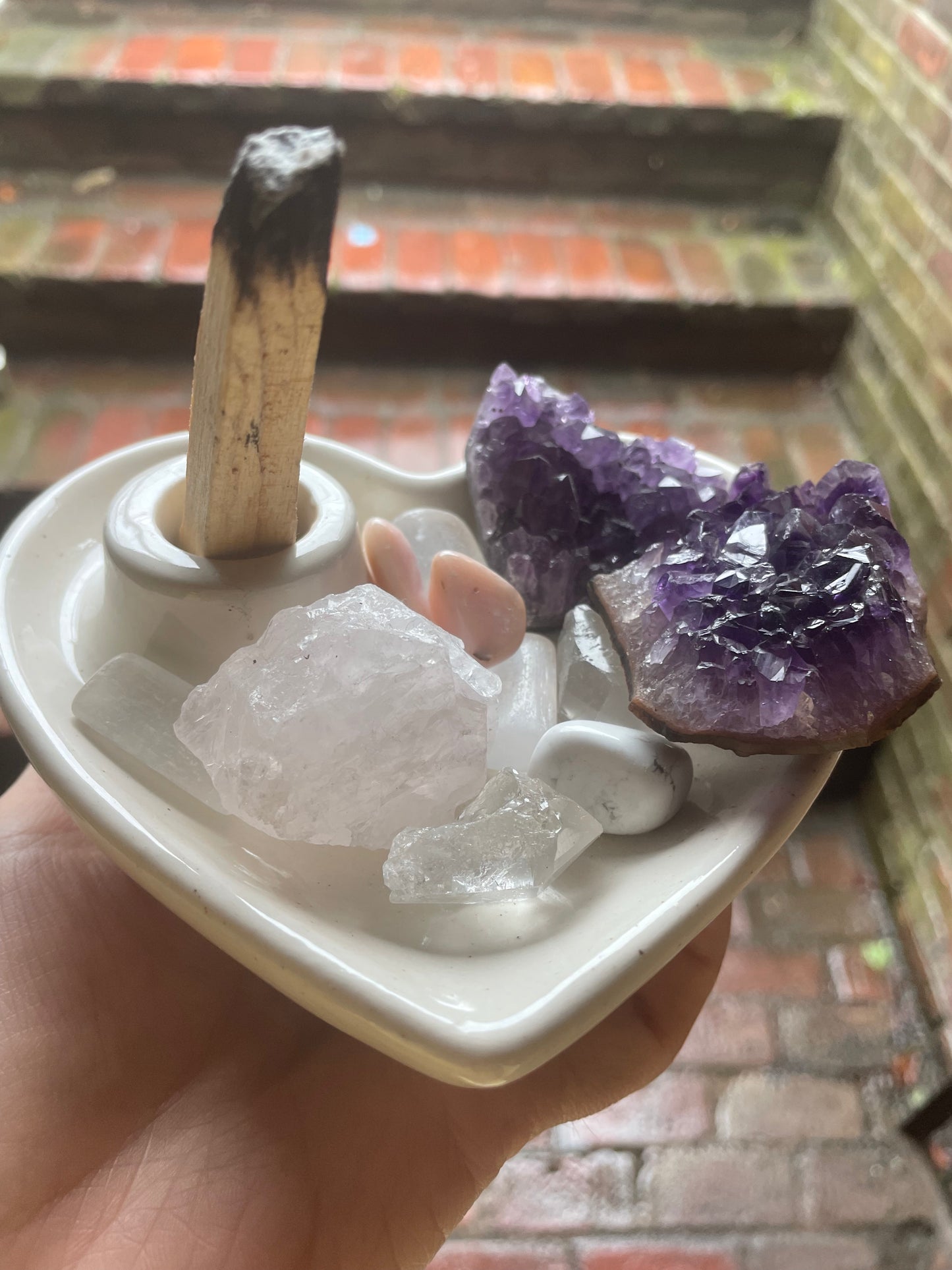 Heart Smudge Tray