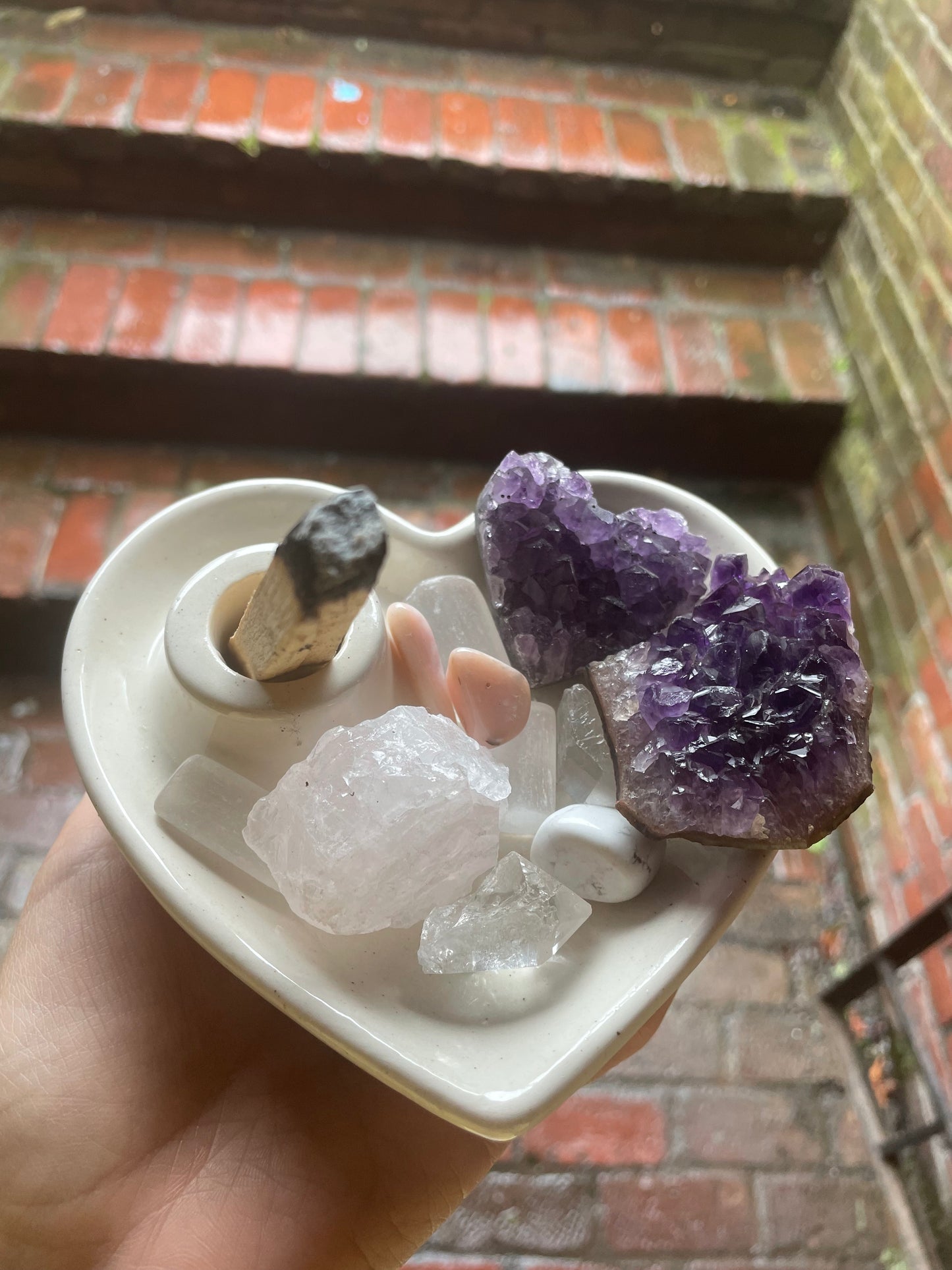 Heart Smudge Tray