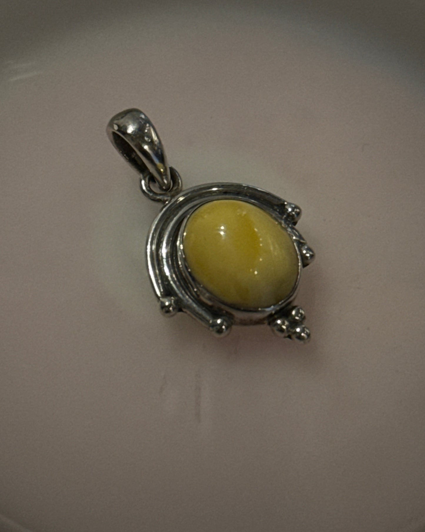 Amber Unique Style Pendant