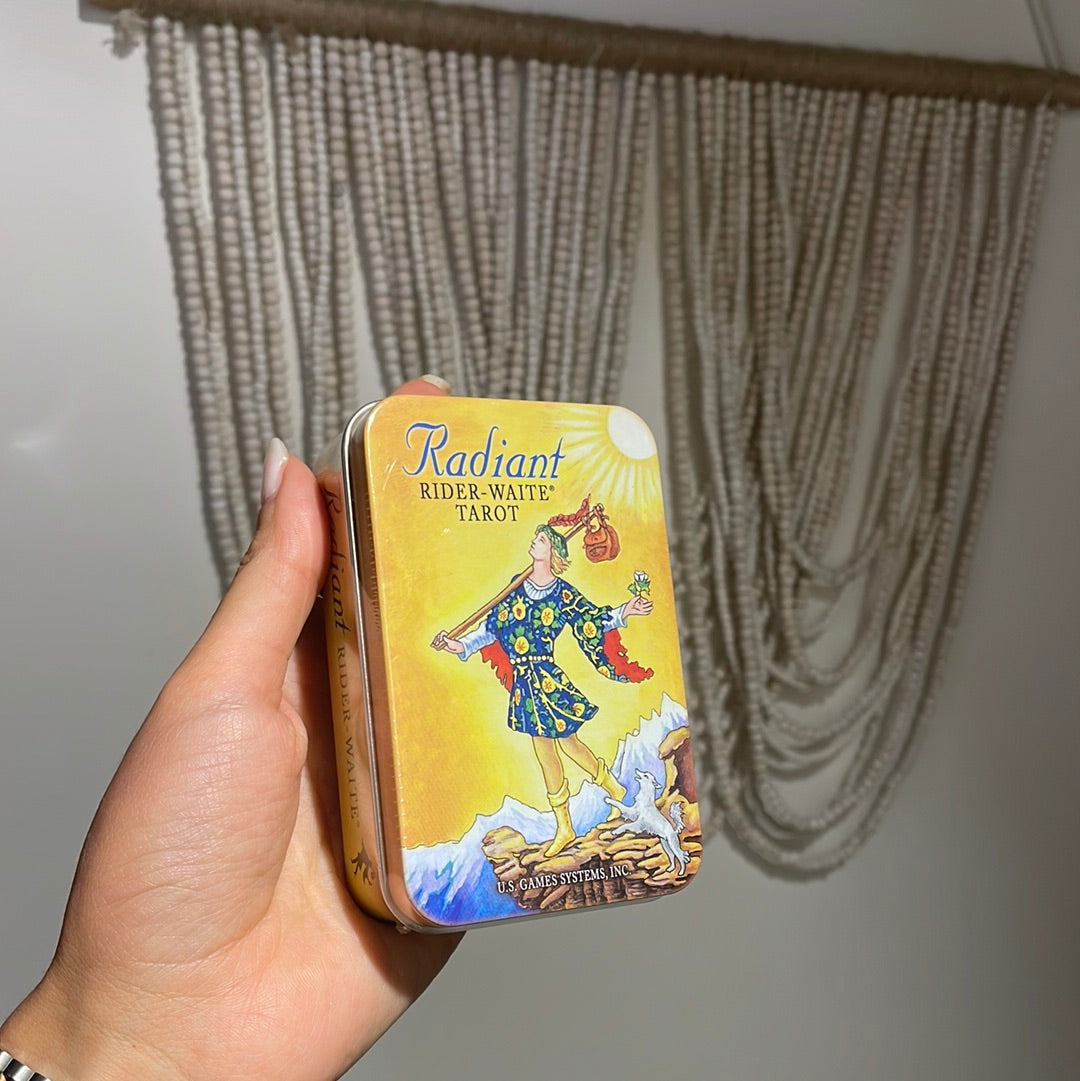 Radiant Waite Tarot in tin