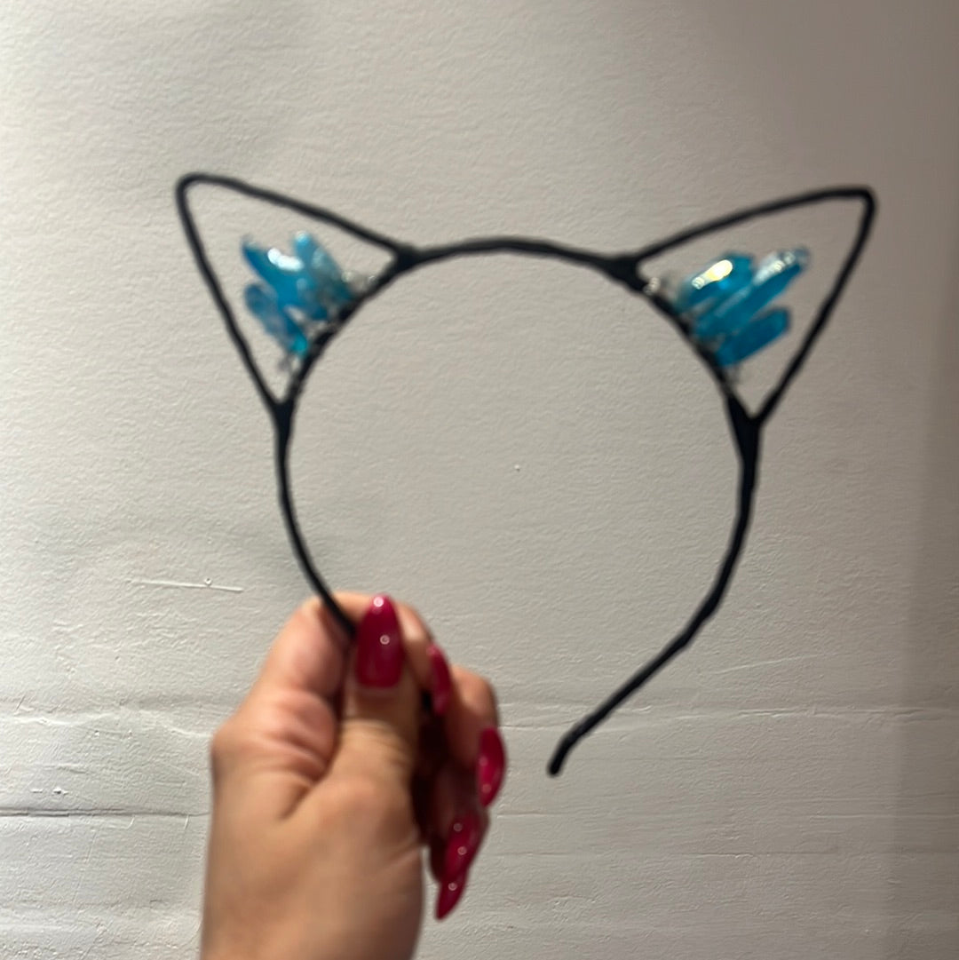 Crystal cat ears