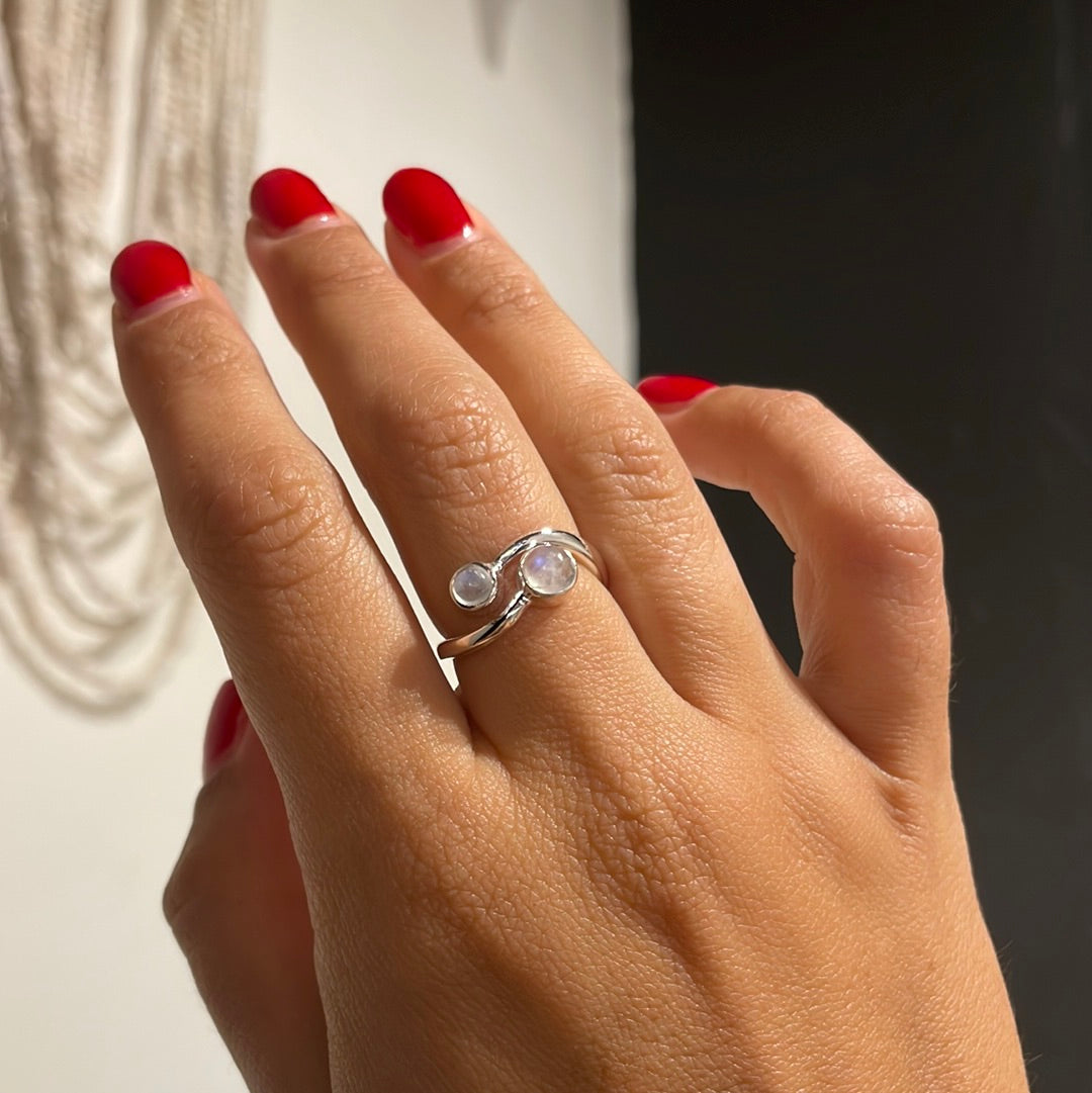 ETERNITY moonstone ring