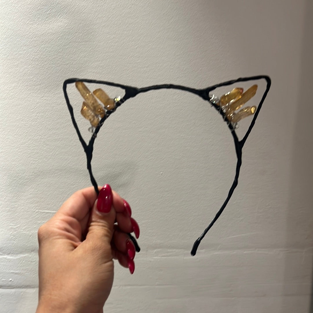 Crystal cat ears