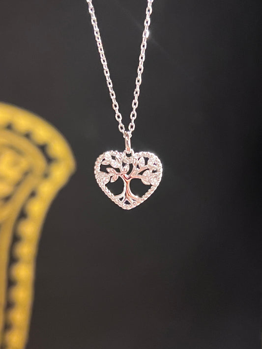 Heart Tree of life pendant