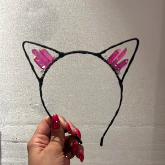 Crystal cat ears