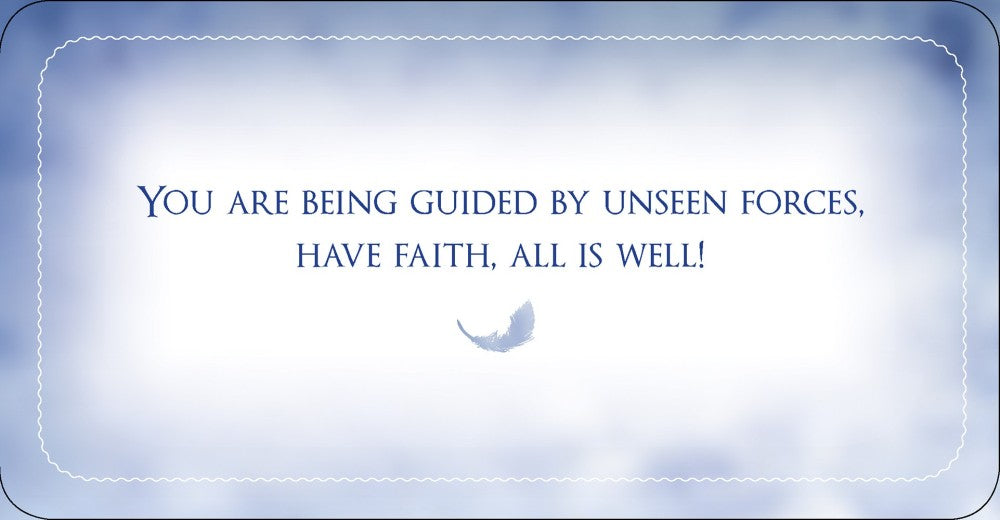 Angel Whispers Cards BLUE