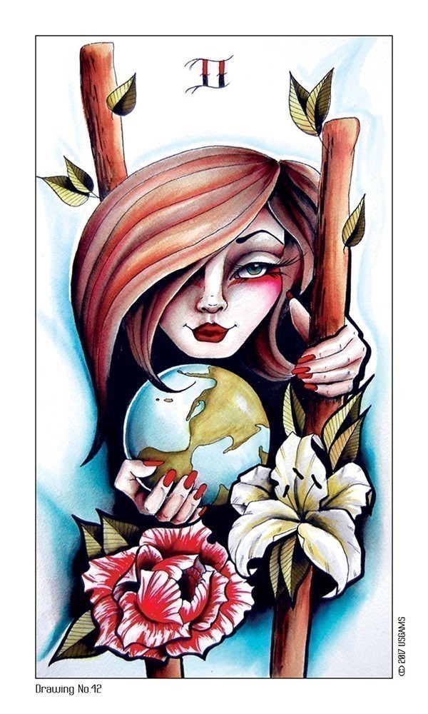 Tattoo Tarot (with book)