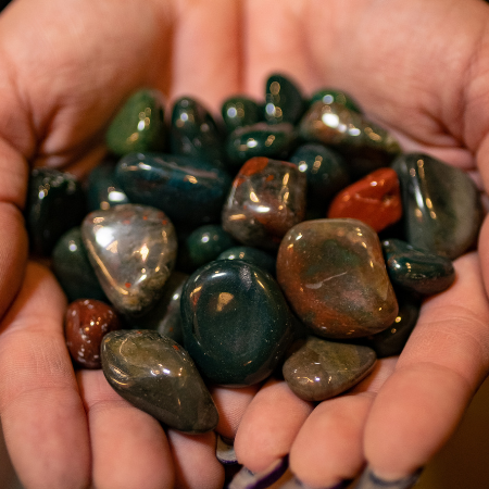 Bloodstone Pocket Stone