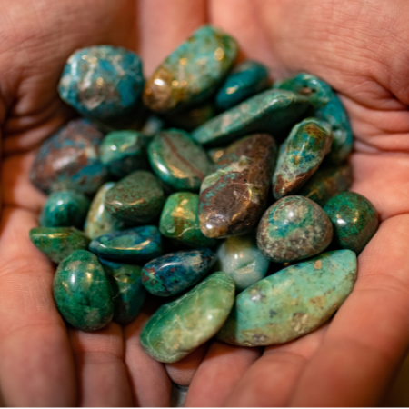 Chrysocolla Pocket Stone