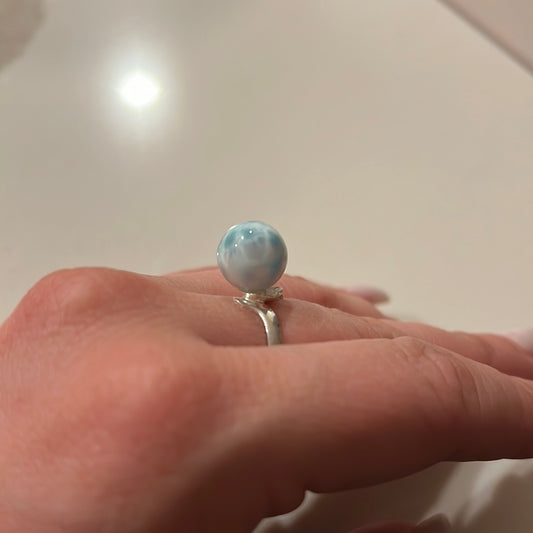 Larimar Ring 042