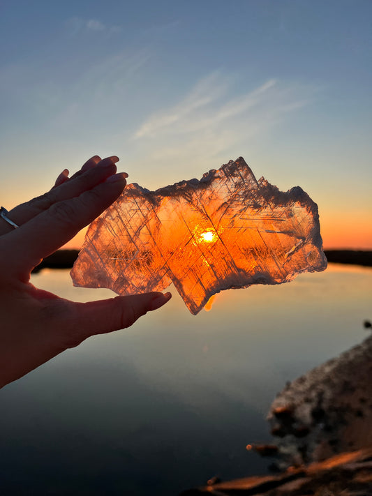 Selenite Slab