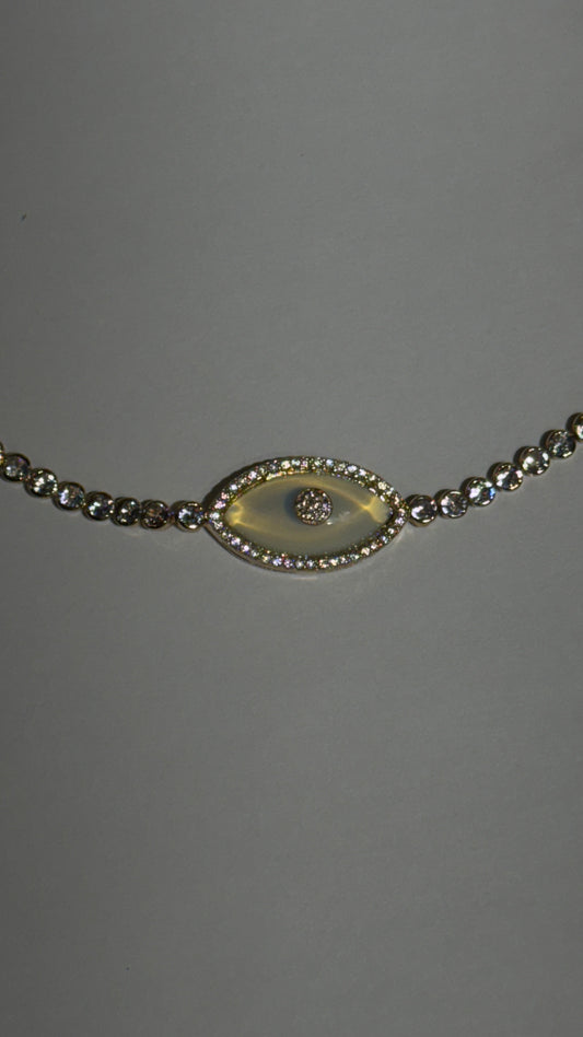 Evil eye Spark Choker