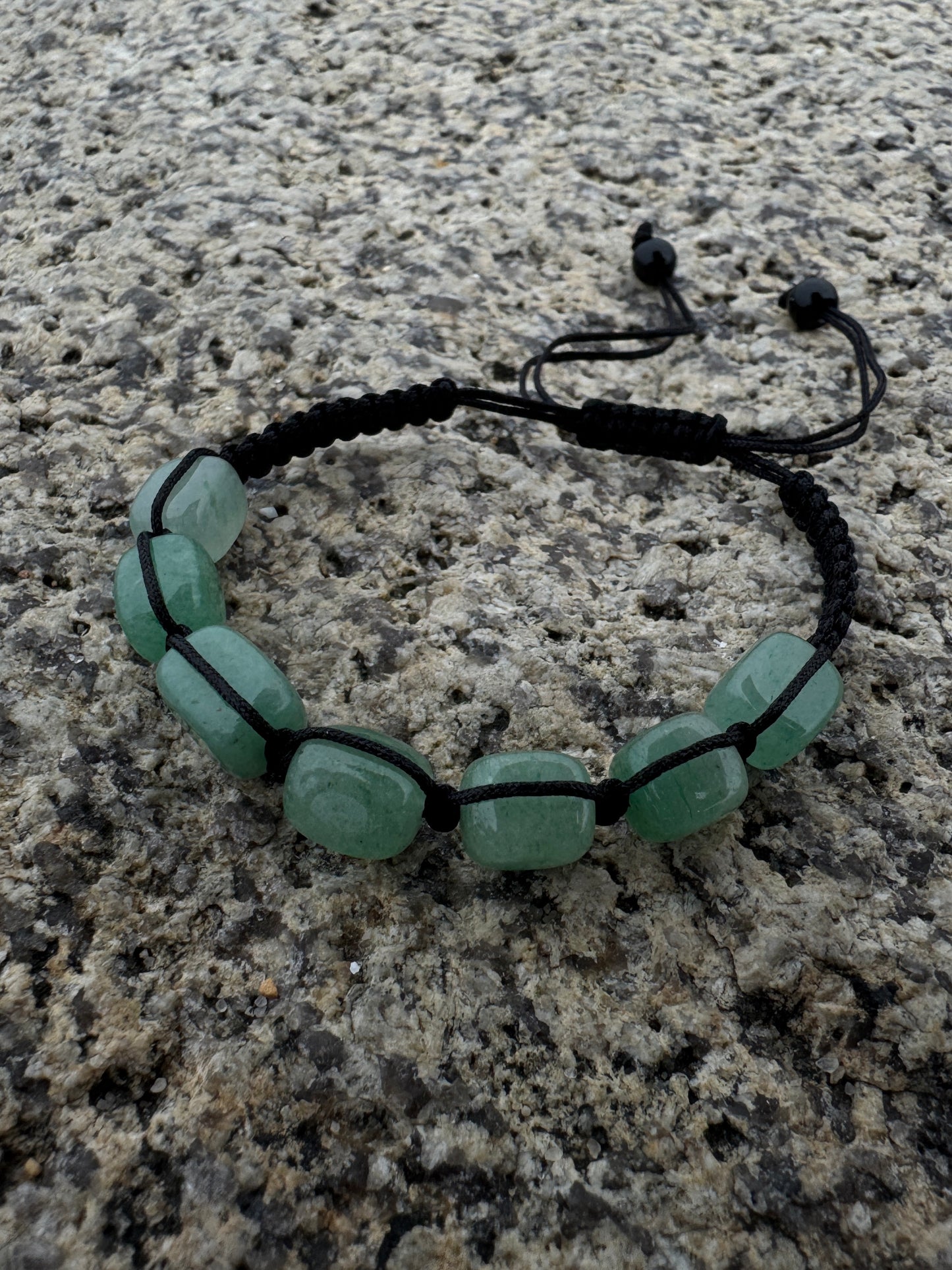 Aventurine crystal nugget bracelet
