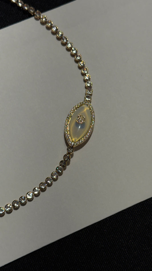 Evil eye Spark Choker