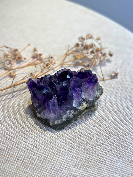 Amethyst incense holder