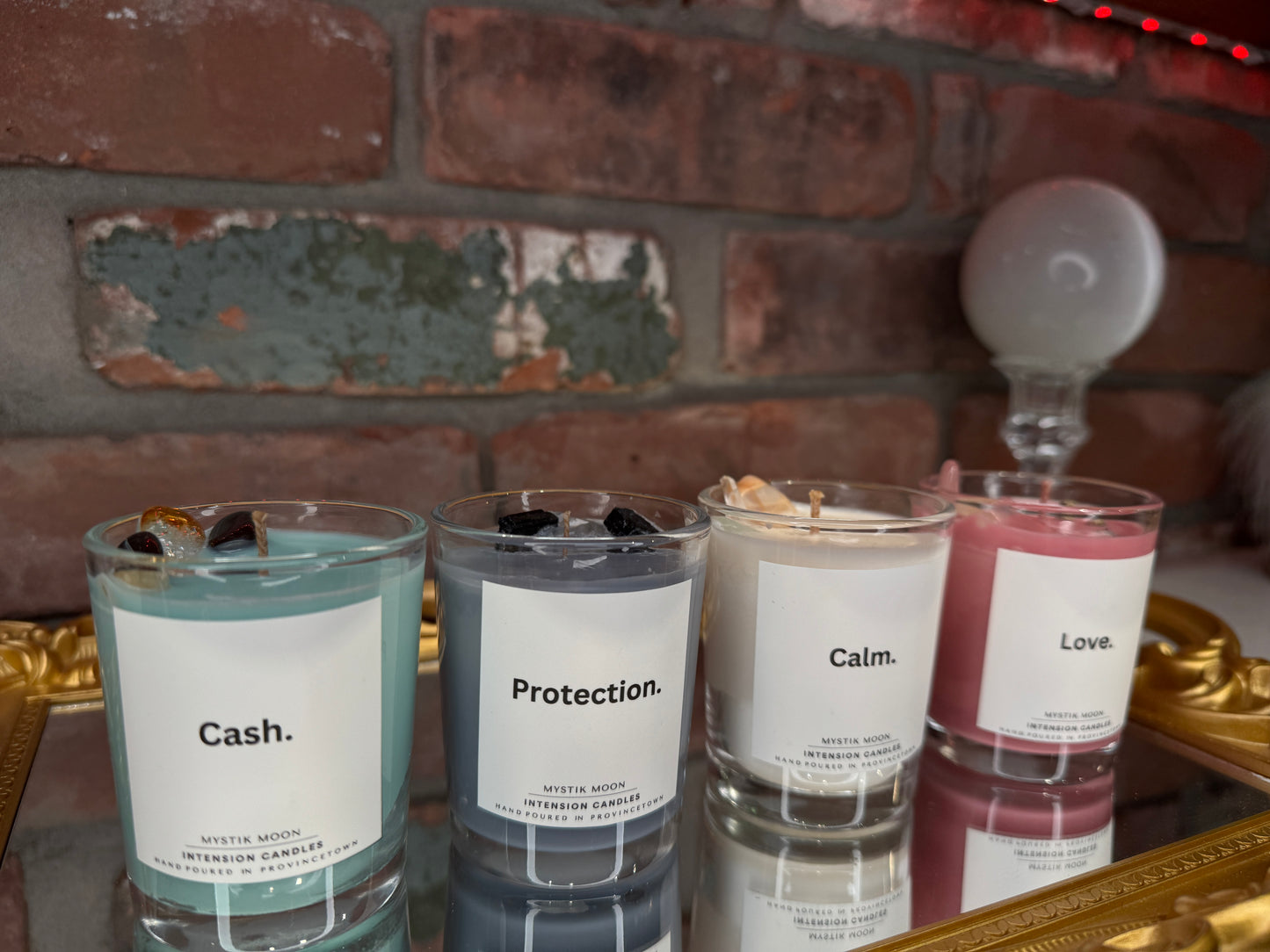 CASH. Intention candle by Mystik Moon