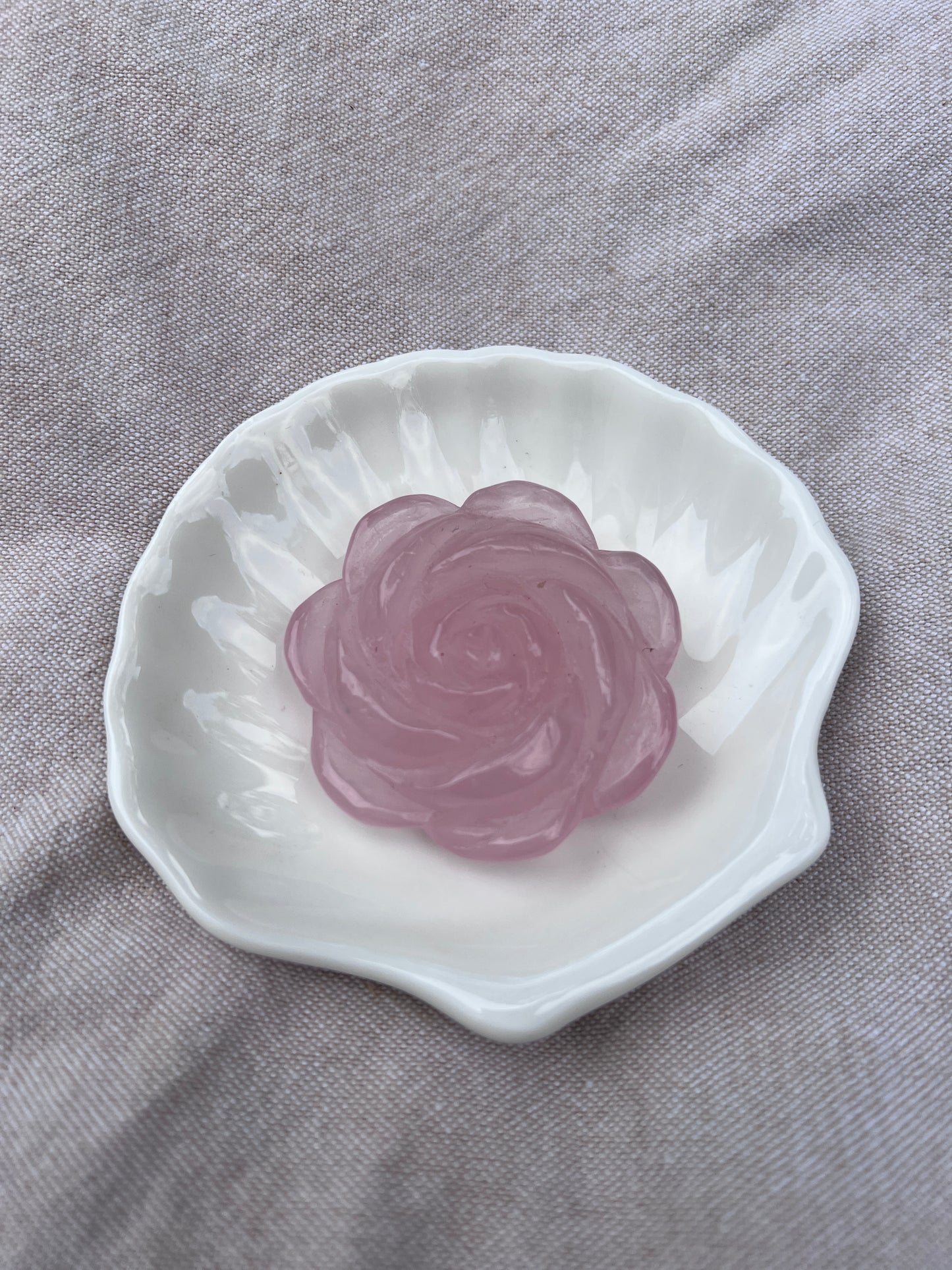 Rose Quartz flower