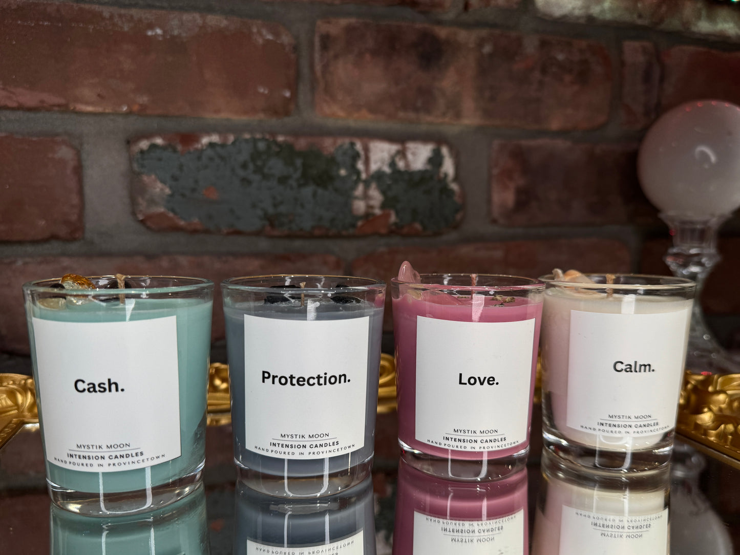 LOVE. Intention candle by Mystik Moon