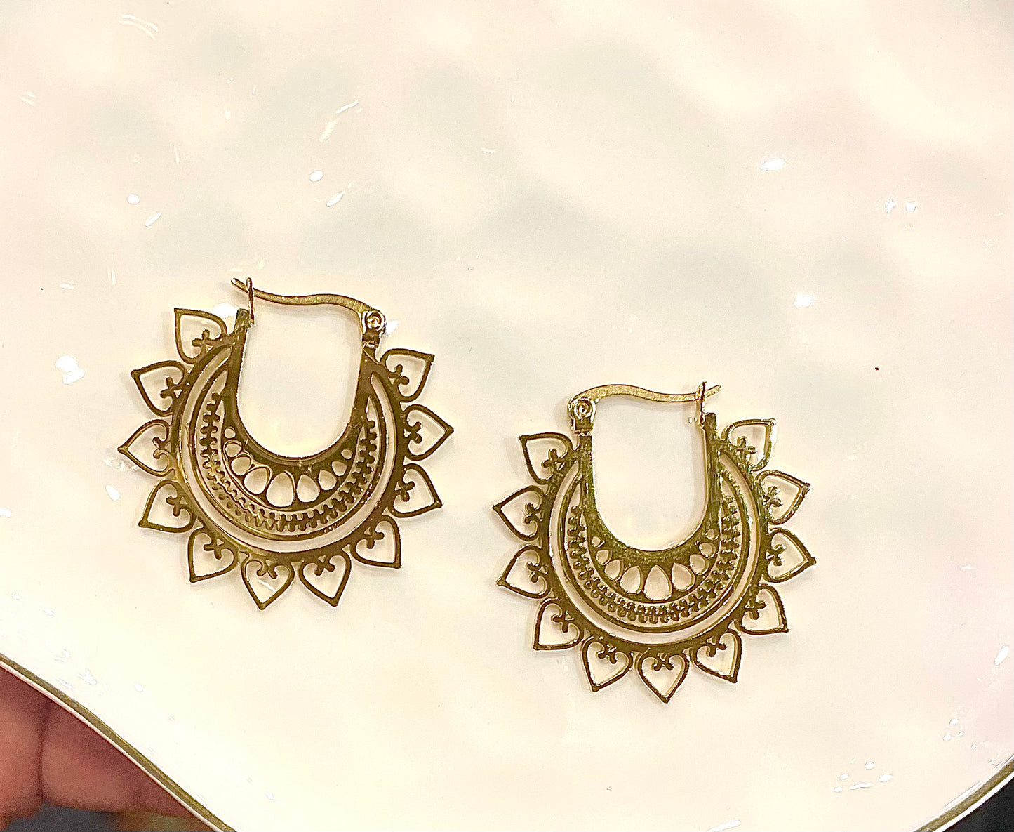 Persian Gold Earrings