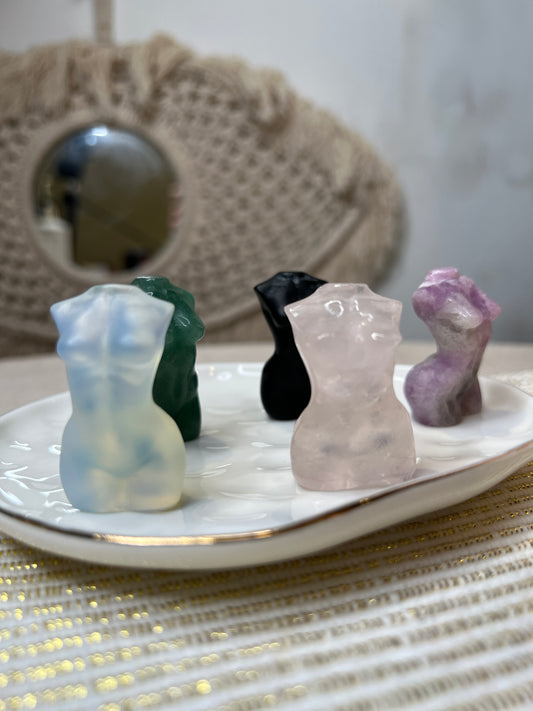 Female body carving