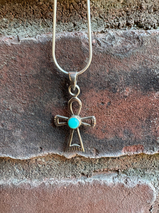 Ankh Silver Pendant