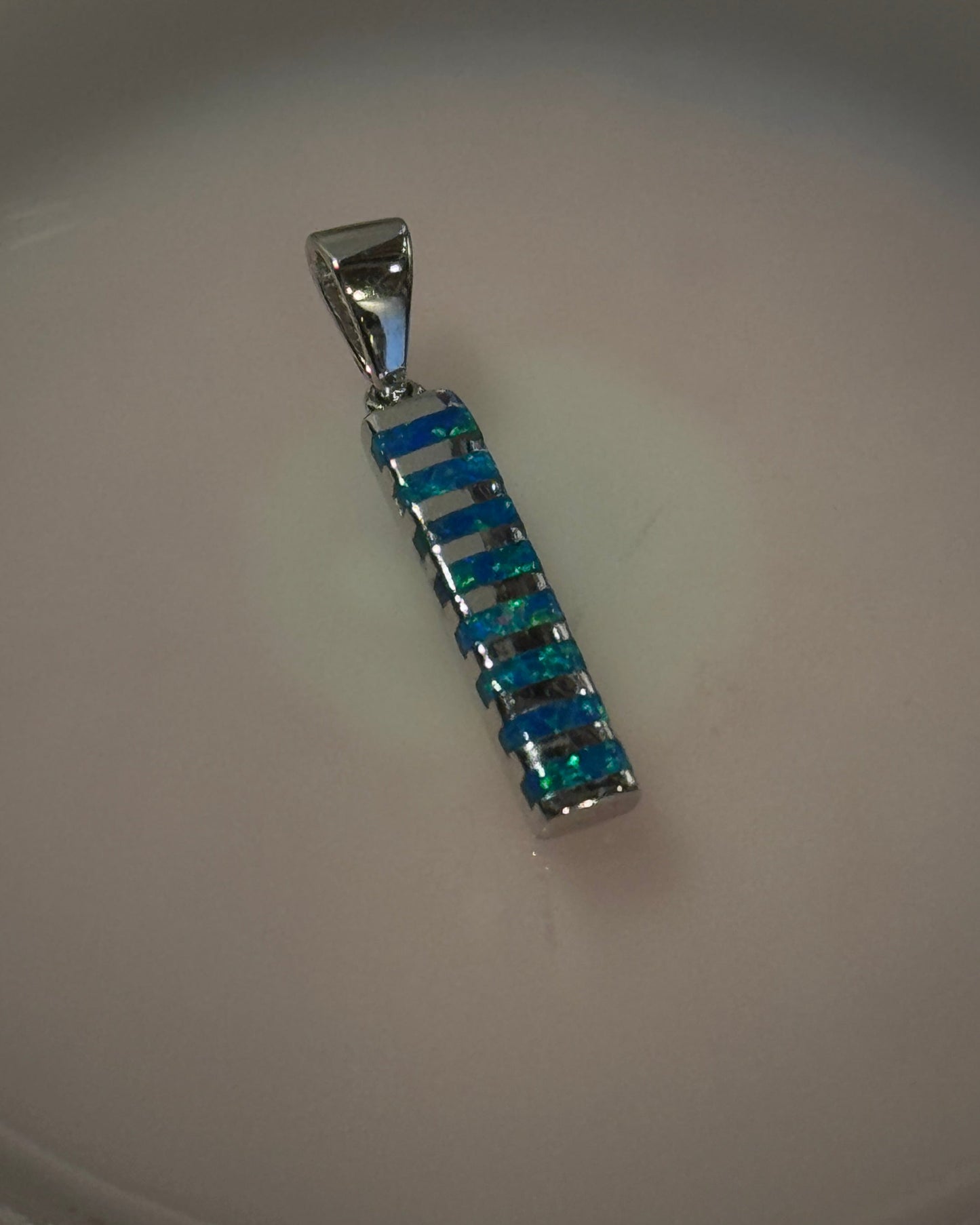 Opalite Rectangle Pendant