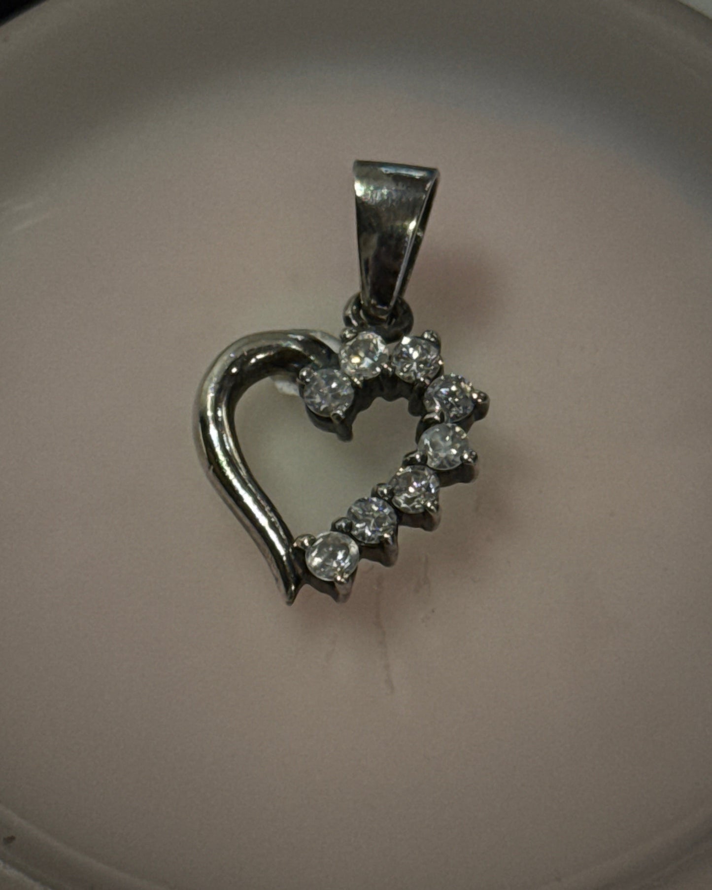 Heart Sparkly Pendant