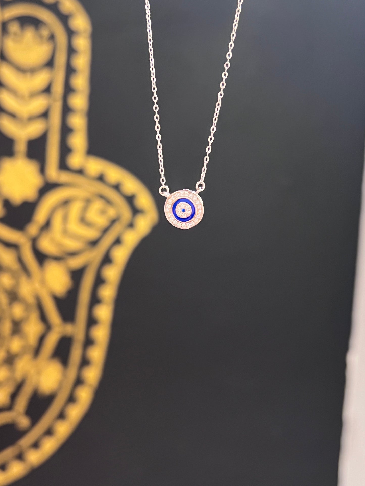 Evil eye pendant