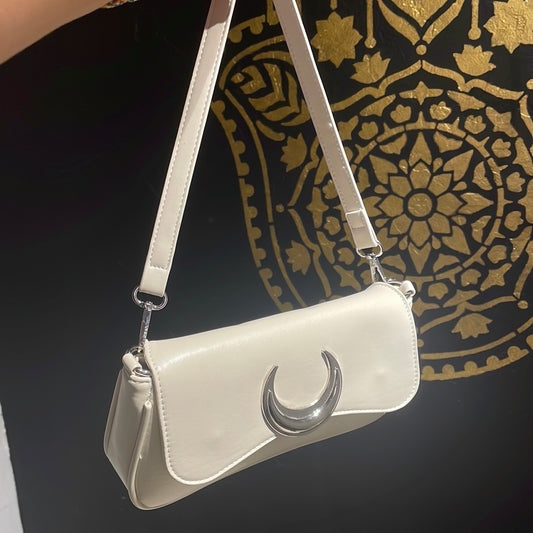 Crescent Leather Bag