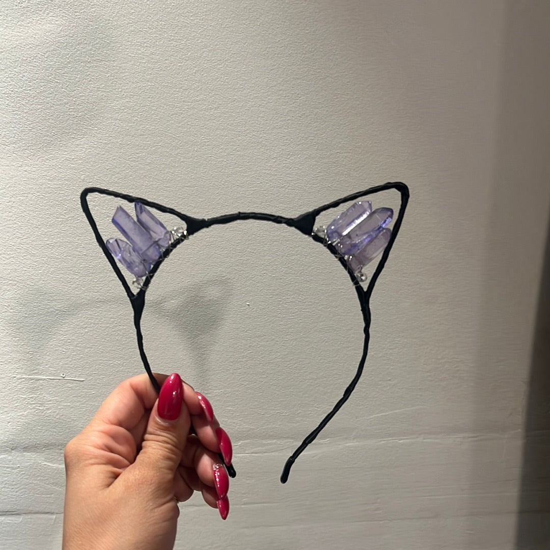 Crystal cat ears