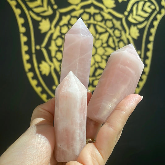 Rose Quartz Tower Point