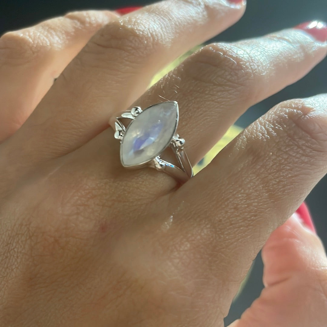 Cleopatra Moonstone Ring