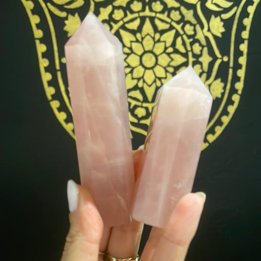 Rose Quartz Tower Point