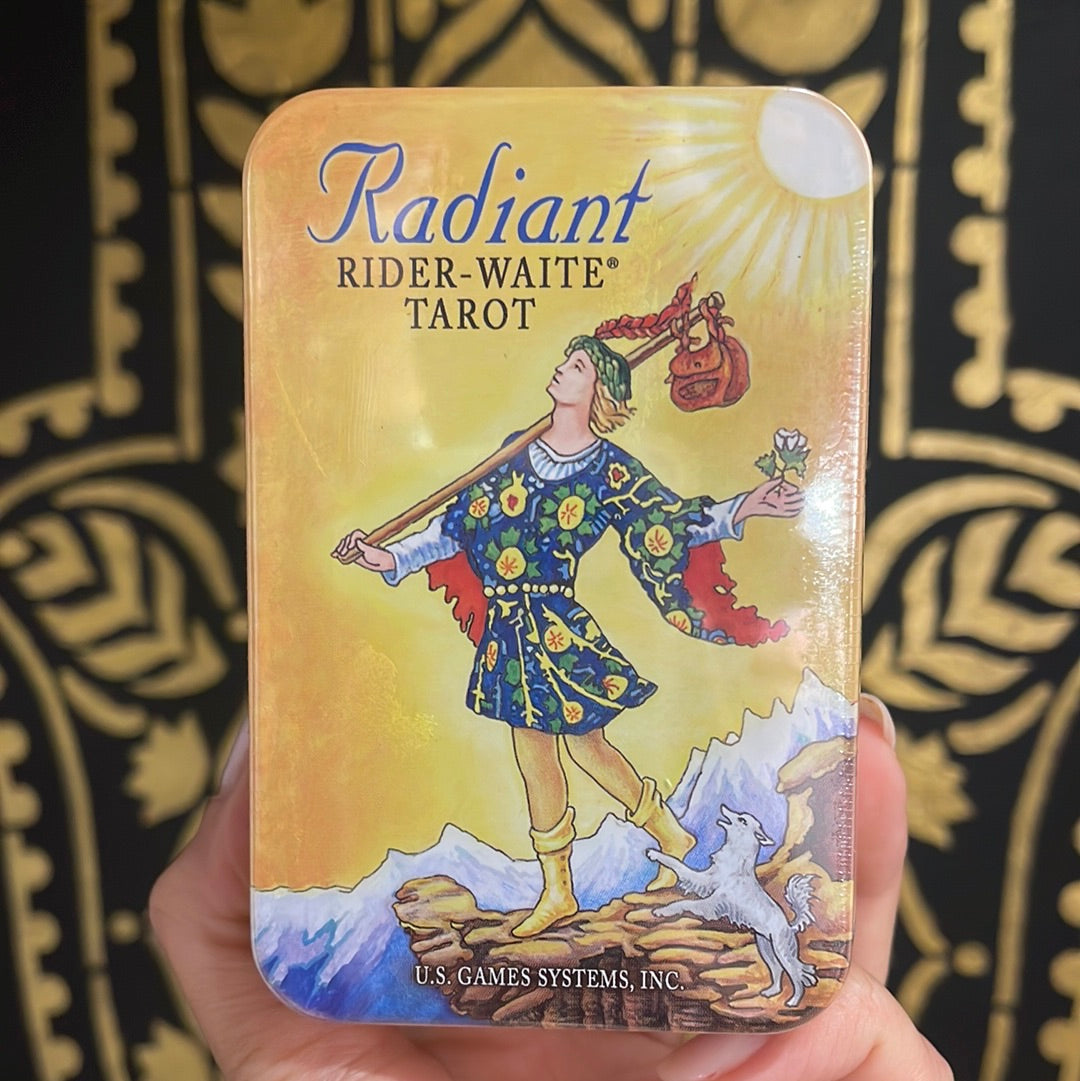 Radiant Waite Tarot in tin