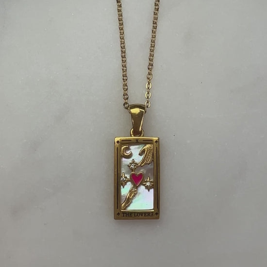 love tarot necklace